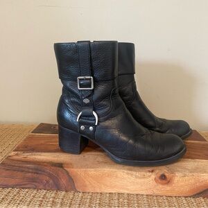 Harley-Davidson Black Leather Boots